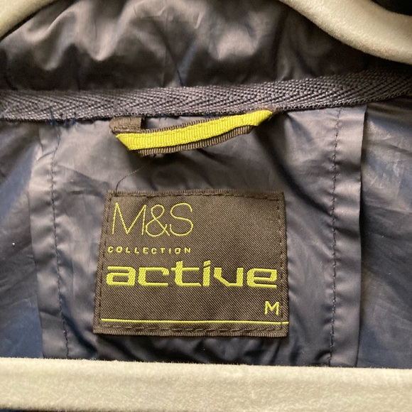 Marks & Spencer Windbreaker Blue Men’s M - Picture 5 of 5